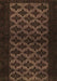 Machine Washable Abstract Brown Modern Rug, wshabs2436brn