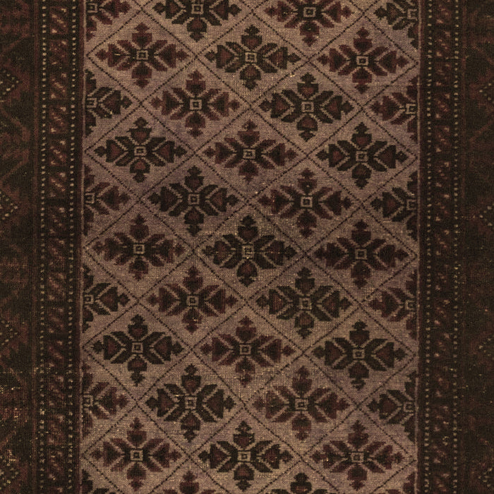 Machine Washable Abstract Brown Modern Rug, wshabs2436brn