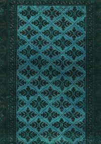 Abstract Turquoise Modern Rug, abs2436turq