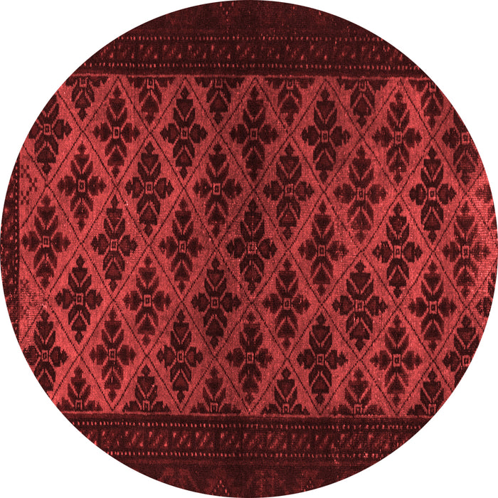 Machine Washable Abstract Red Modern Rug, wshabs2436red