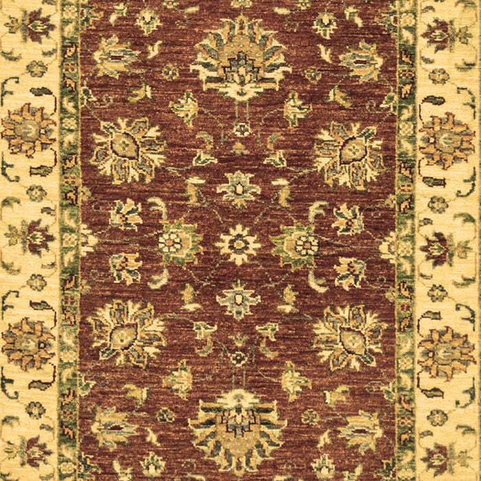 Oriental Brown Traditional Rug, abs2437brn