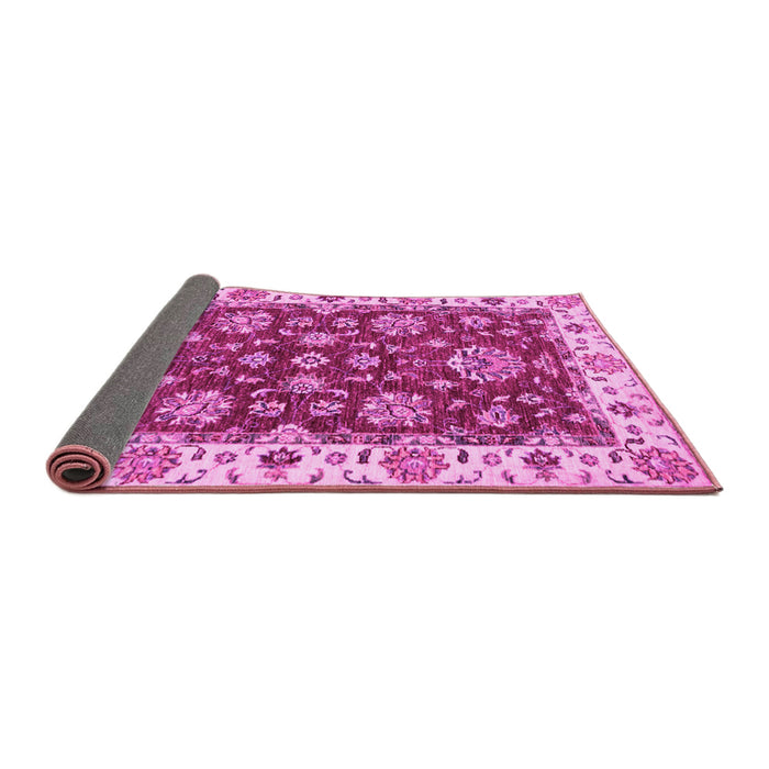 Sideview of Oriental Pink Traditional Rug, abs2437pnk