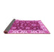 Sideview of Oriental Pink Traditional Rug, abs2437pnk