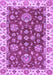 Machine Washable Oriental Purple Traditional Area Rugs, wshabs2437pur