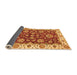 Sideview of Oriental Orange Traditional Rug, abs2437org