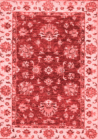 Oriental Red Traditional Rug, abs2437red