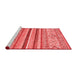 Modern Red Washable Rugs