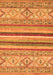 Abstract Orange Modern Rug, abs2438org