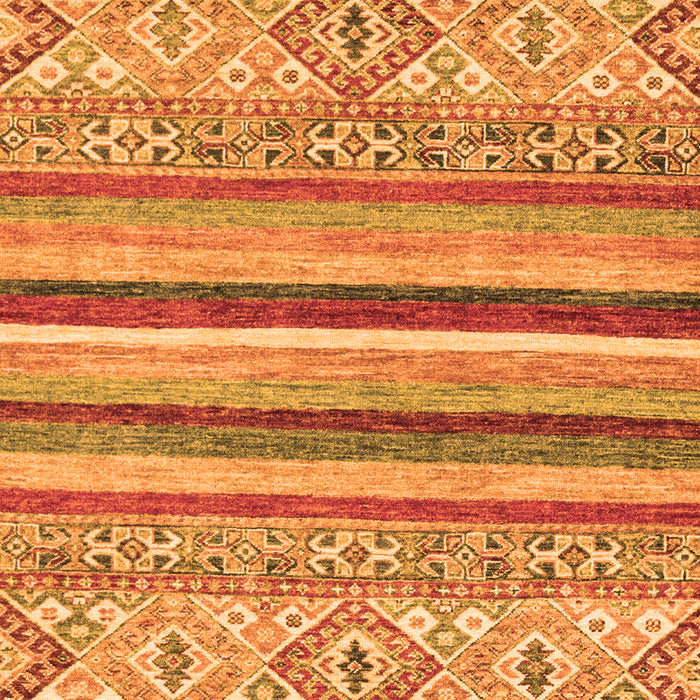 Abstract Orange Modern Rug, abs2438org