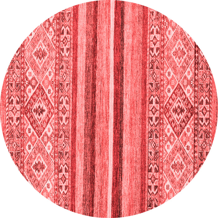 Abstract Red Modern Rug, abs2438red