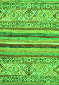 Abstract Green Modern Rug, abs2438grn