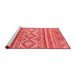 Country Red Washable Rugs