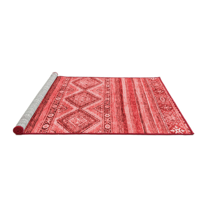 Country Red Washable Rugs