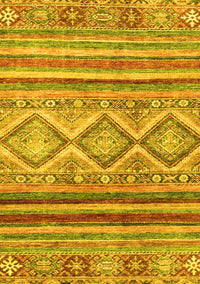 Southwestern Yellow Country Rug, abs2439yw