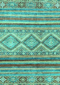 Southwestern Turquoise Country Rug, abs2439turq