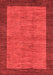 Abstract Red Modern Area Rugs