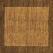 Square Abstract Brown Modern Rug, abs243brn