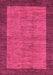 Machine Washable Abstract Pink Modern Rug, wshabs243pnk