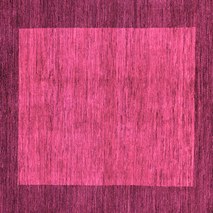 Square Machine Washable Abstract Pink Modern Rug, wshabs243pnk