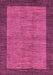 Machine Washable Abstract Purple Modern Area Rugs, wshabs243pur