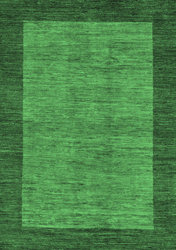 Abstract Emerald Green Modern Rug, abs243emgrn