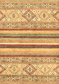 Abstract Brown Modern Rug, abs2440brn