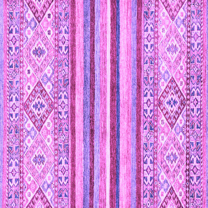 Square Machine Washable Abstract Purple Modern Area Rugs, wshabs2440pur
