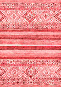 Abstract Red Modern Rug, abs2440red