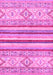 Abstract Pink Modern Rug, abs2440pnk