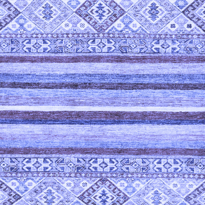 Abstract Blue Modern Rug, abs2440blu