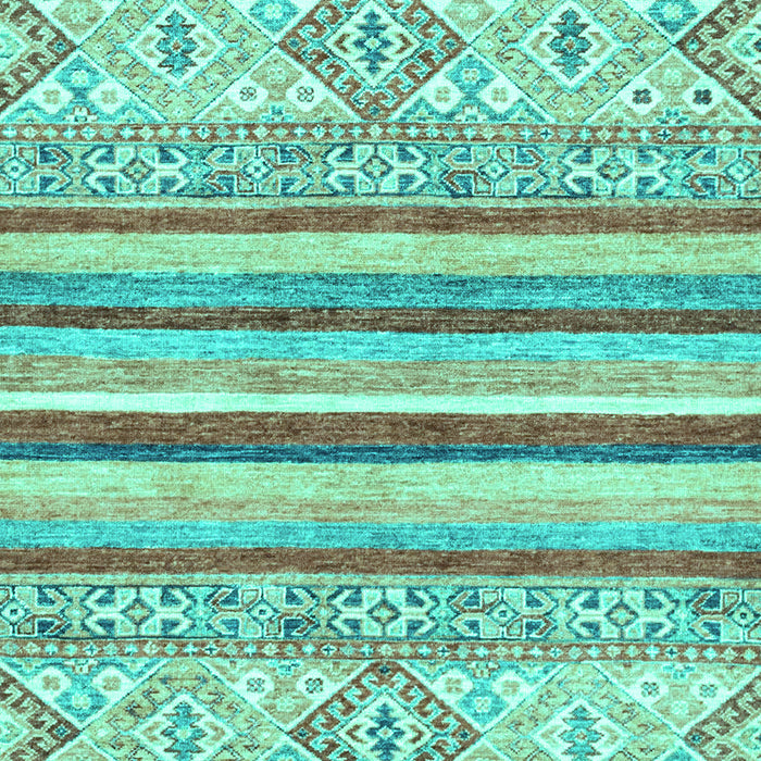 Abstract Turquoise Modern Rug, abs2440turq