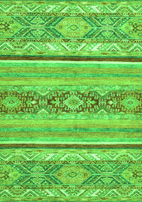 Abstract Green Modern Rug, abs2441grn