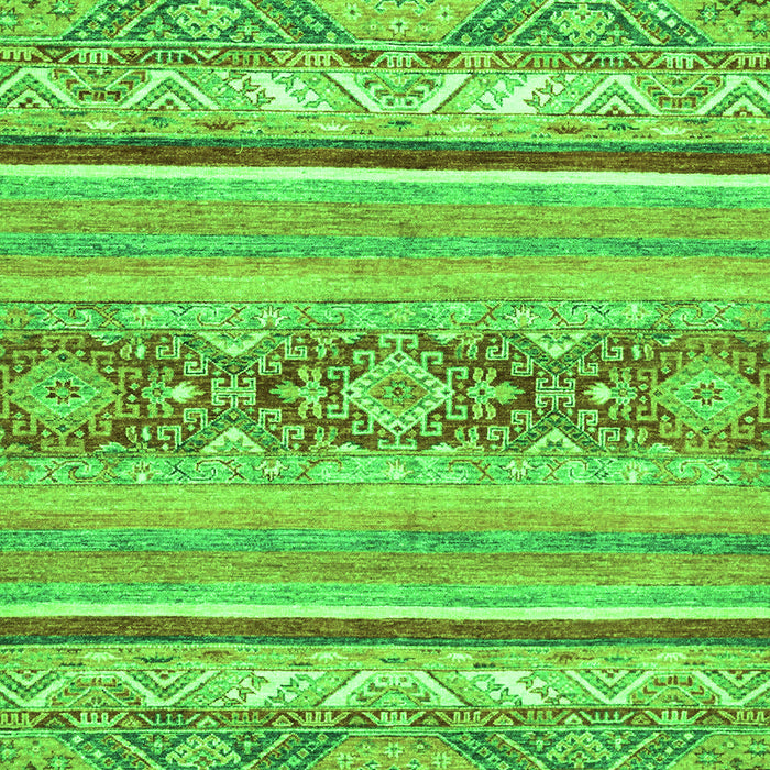 Abstract Green Modern Rug, abs2441grn