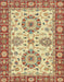 Abstract Red Oriental Rug, abs2442