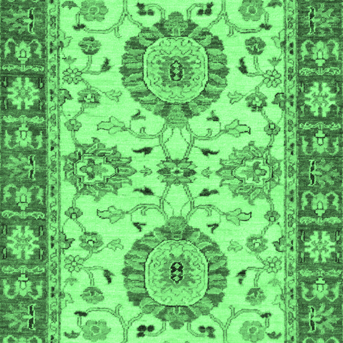 Oriental Emerald Green Traditional Rug, abs2442emgrn