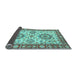 Sideview of Oriental Light Blue Traditional Rug, abs2442lblu