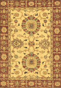 Oriental Brown Traditional Rug, abs2442brn