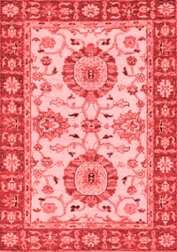 Oriental Red Traditional Rug, abs2442red