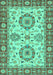 Oriental Turquoise Traditional Rug, abs2442turq