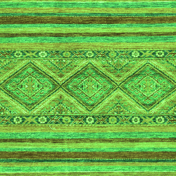 Machine Washable Abstract Green Modern Area Rugs, wshabs2443grn