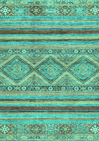 Abstract Turquoise Modern Rug, abs2443turq