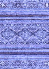 Abstract Blue Modern Rug, abs2443blu