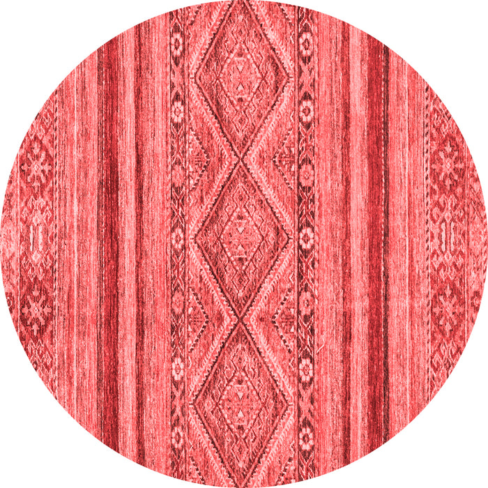 Abstract Red Modern Rug, abs2443red