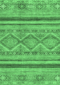 Abstract Emerald Green Modern Rug, abs2443emgrn