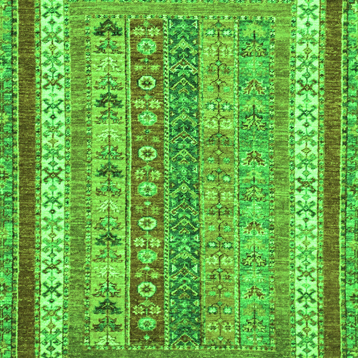 Machine Washable Abstract Green Modern Area Rugs, wshabs2444grn
