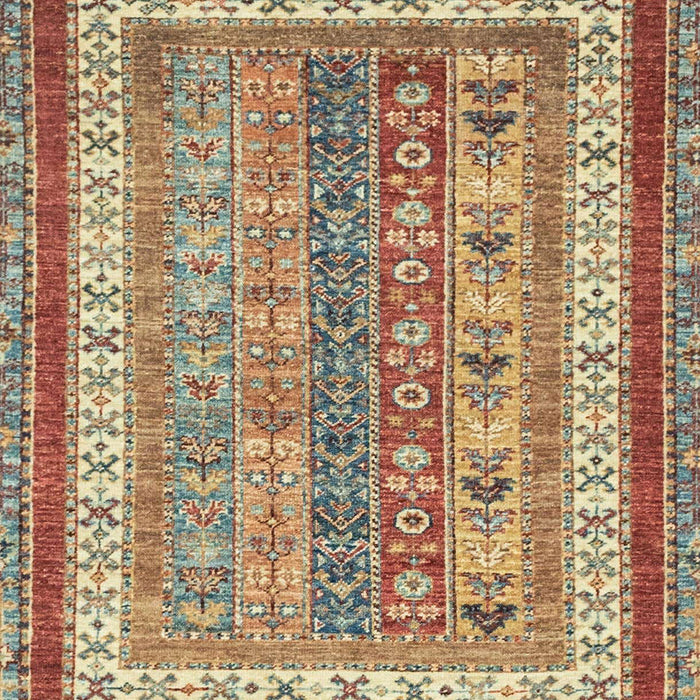 Machine Washable Abstract Chestnut Red Rug, wshabs2444