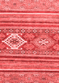 Abstract Red Modern Rug, abs2445red