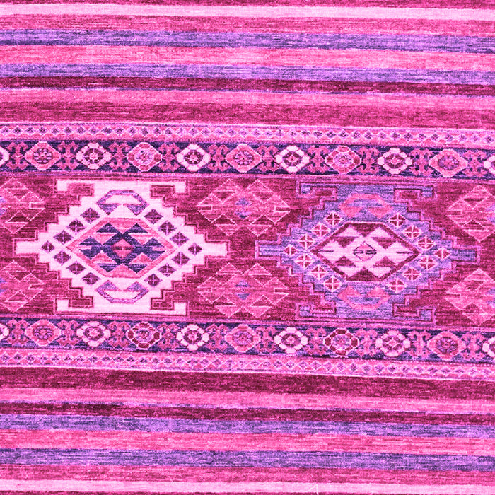 Machine Washable Abstract Pink Modern Rug, wshabs2445pnk