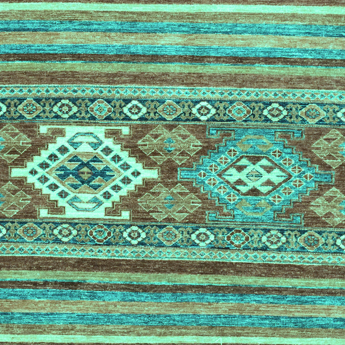 Abstract Turquoise Modern Rug, abs2445turq