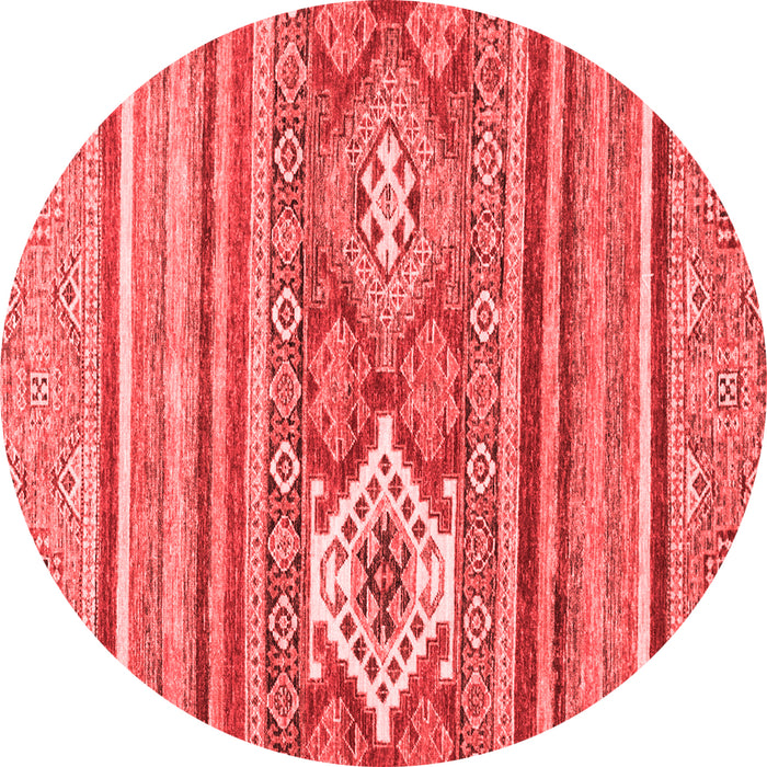 Machine Washable Abstract Red Modern Rug, wshabs2445red